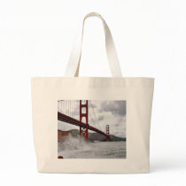 Golden Gate Bridge In San Francisco Seen From Fort Bag