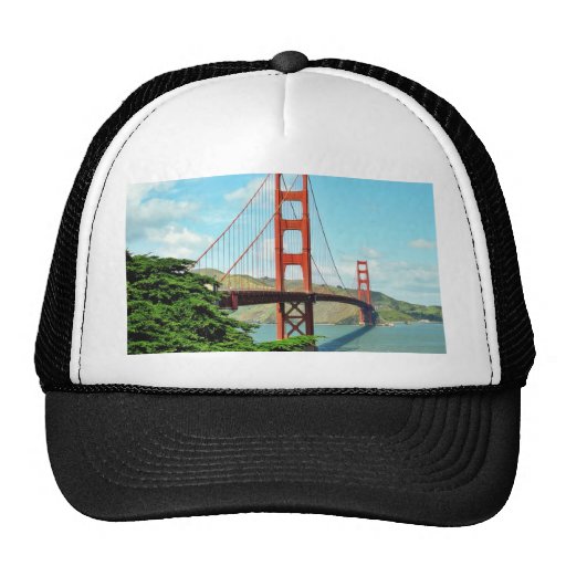 Golden Gate Bridge In San Francisco Trucker Hat Zazzle
