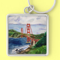 Golden Gate Bridge Keychain