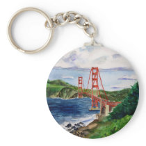 Golden Gate Bridge Keychain