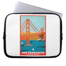 Golden Gate Bridge Laptop Sleeve