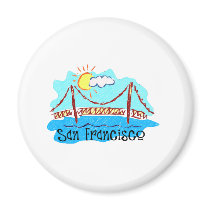 Golden Gate Bridge magnets