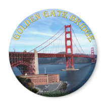 Golden Gate Bridge Fridge Magnet