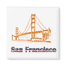 Golden Gate Bridge magnets