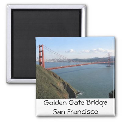 golden gate bridge cartoon. Golden Gate Bridge Fridge