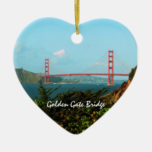 golden gate bridge ornament zazzle golden gate bridge ornament zazzle