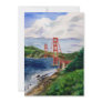 Golden Gate Bridge Painting Invitation