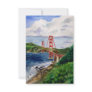 Golden Gate Bridge Painting Invite Cards