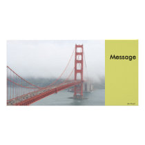 Golden Gate Bridge Photo Card