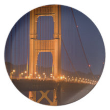 Golden Gate Bridge Plate