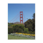 Golden Gate Bridge Postcard