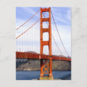Golden Gate Bridge postcard