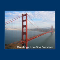 Golden Gate Bridge postcards