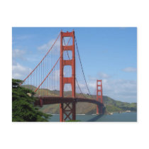 Golden Gate Bridge Post Card