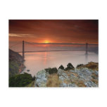 Golden gate bridge postcard