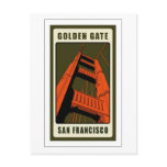 Golden Gate Bridge postcards