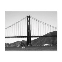 Golden Gate Bridge Postcard by TravelPhotos Golden Gate Bridge Postcard