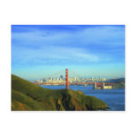 Golden Gate Bridge Postcard