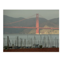 Golden Gate Bridge postcard
