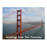 Golden Gate Bridge Postcard