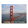 Golden Gate Bridge Postcard