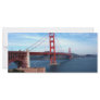 Golden Gate Bridge Customized Rack Card