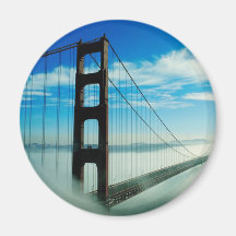 Golden Gate Bridge Refrigerator Magnet