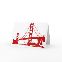 Golden Gate Bridge - San Francisco, CA Cards
