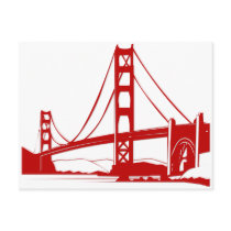 Golden Gate Bridge - San Francisco, CA Postcard