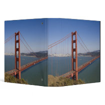 Golden Gate Bridge, San Francisco, California, 10 Vinyl Binders