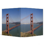 Golden Gate Bridge, San Francisco, California, 10 Vinyl Binders