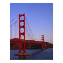 Golden Gate Bridge, San Francisco, California, 2 Post Cards