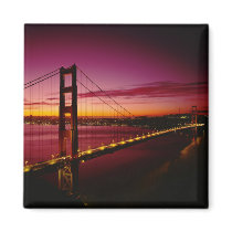 Golden Gate Bridge, San Francisco, California, 5 Fridge Magnet