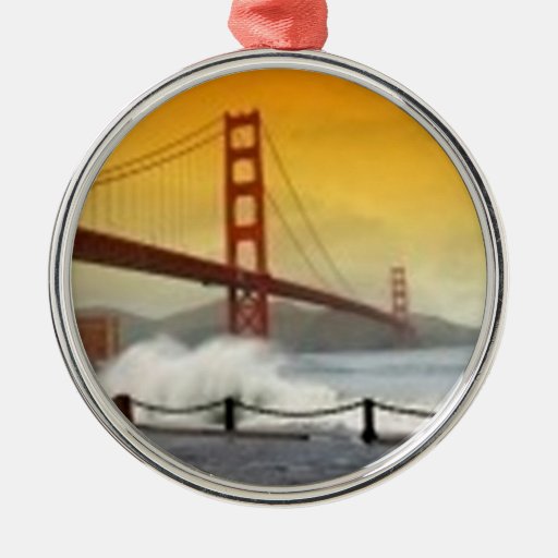 golden gate bridge san francisco california round metal golden gate bridge san francisco california round metal
