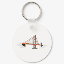 Golden Gate Bridge   San Francisco Destination keychains