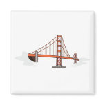 Golden Gate Bridge   San Francisco Destination Fridge Magnet
