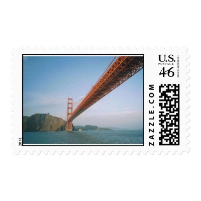 Golden Gate Bridge- San Francisco Postage