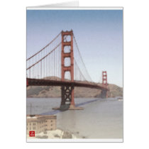 Golden Gate Bridge-SanFrancisco Digital Watercolor cards by lkldraw Golden Gate Bridge-SanFrancisco Digital Watercolor cards