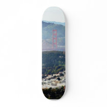 Golden Gate Bridge Seen From Twin Peaks skateboards by lifesphere Golden Gate Bridge Seen From Twin Peaks skateboards