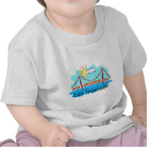 Golden Gate Bridge t-shirts