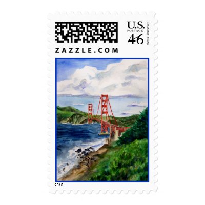 Golden Gate Bridge Stamp