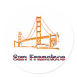 Golden Gate Bridge stickers