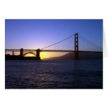 Golden Gate Bridge Sunset cards