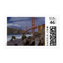 Golden Gate from the Pacific Stamp