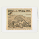 Golden Gate Park Panoramic Map 1892 (0644A) cards