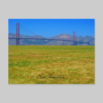 golden gate park postcards