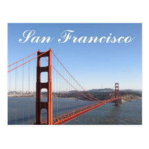 Golden Gate, San Francisco Postcard