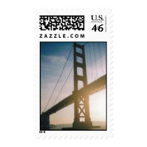 Golden Gate Sunset postage