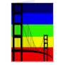 Golden Gay Greeting Card