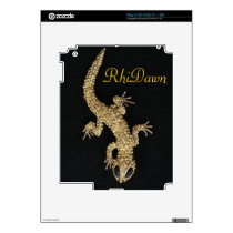 Golden Gecko Ipad2 Skin Decal For Ipad 2